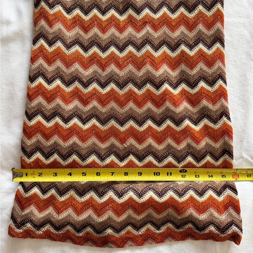 Chevron Patterned Knit Top - image 5